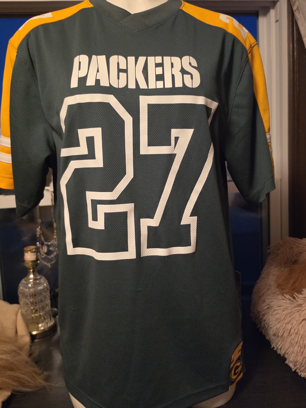 Majestic Lacy Packers #27 Football Jersey
